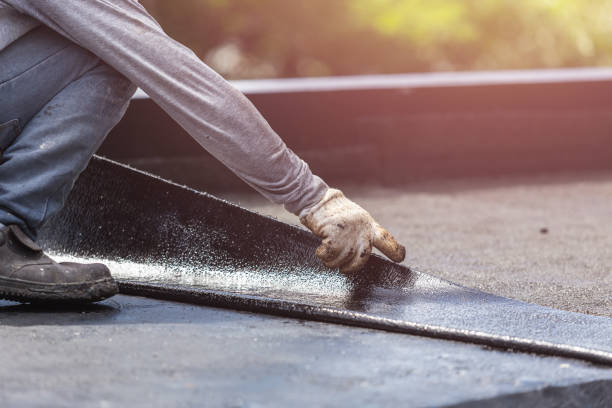 Professional Crawl Space Encapsulation technician working in Nesconset, NY